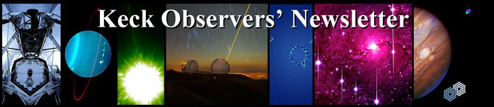 Go to Keck Observers’ Newsletter Archive