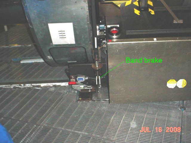 Image showing DEIMOS band brake