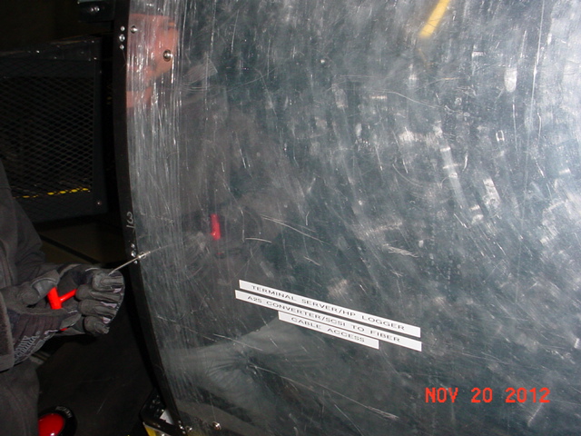 Image showing
	  DEIMOS bay 3 from side