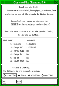 Observe Flux
		Standard GUI