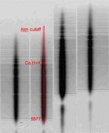 Sample spectrum with ADC correcting. 